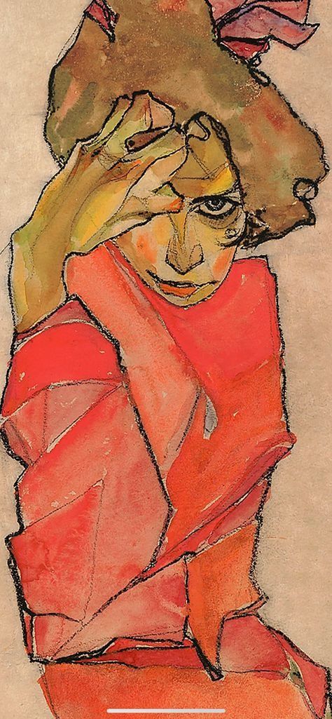 Facebook Egon Schiele Drawings, Egon Schiele, Gustav Klimt, Vintage Modern, Inspirational Wall Art, Art Block, Funky Art, Figurative Art, Painting Inspiration