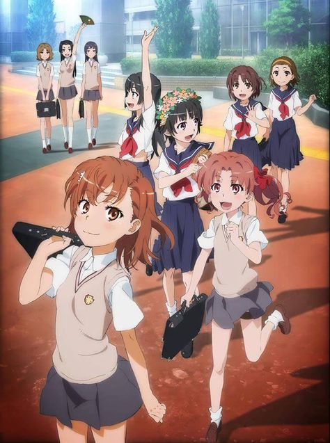 A certain scientific railgun Watch Free Anime, Series List, Tv Series To Watch, A Certain Magical Index, A Certain Scientific Railgun, Fruit Box, Free Anime, Light Novel, All Anime