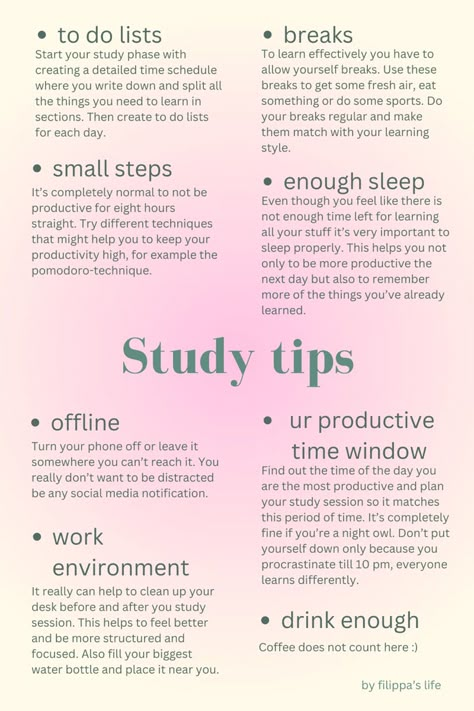 Studera Motivation, School Study Ideas, Exam Study Tips, Best Study Tips, Study Tips For Students, Studying Tips, Effective Study Tips, Study Techniques, Study Board