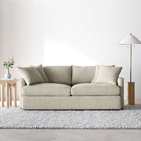 Sofas, Couches and Loveseats | Crate & Barrel Crate And Barrel Couch, Crate Barrel, Looking For Something, Comfortable Sofa, Crate And Barrel, Love Seat, Your Style, Barrel, Couch