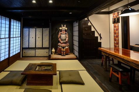 Samurai Kevin Samurai Bedroom, Japanese Interior Design Modern, Traditional Japanese Home, Japanese Home Design, House Concept, Japanese Style House, Japan Architecture, Japanese Room, Japanese Home Decor