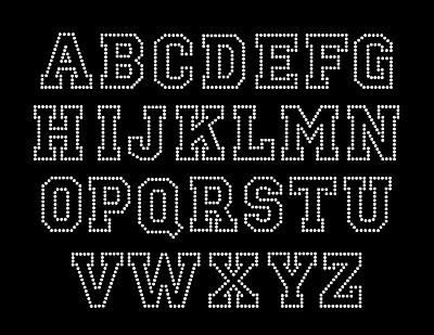 alphabet Rhinestone Designs Templates, Rhinestone Designs Pattern, Rhinestone Projects, Diamond Picture, Rhinestone Crafts, Bling Crafts, Letters Alphabet, Rhinestone Letters, Block Letters