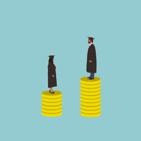 Data Show Gender Pay Gap Opens Early - WSJ College Graduates, Gender Pay Gap, Data Show, College Graduation, Wall Street Journal, Male And Female, Undergraduate, Gap, Federal