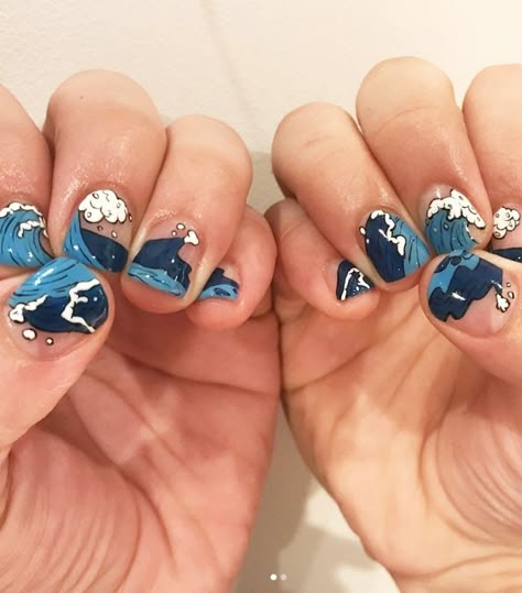 Nailsbymei Summer Nails 2018, 23 Summer, Cute Summer Nail Designs, Nail Goals, Anime Nails, Trendy Nail Art Designs, Nail Art Designs Summer, Woo Hoo, Simple Nail Art Designs