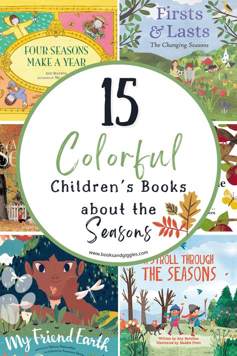 Seasons Activities First Grade, Homeschool Preschool Seasons, Teaching Seasons Preschool, Read Alouds Kindergarten, Seasons Kindergarten, Living Books List, Nature Kindergarten, Seasons Preschool, Seasons Lessons