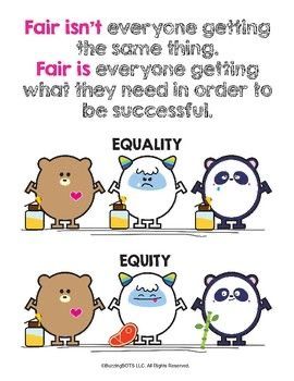 Equity Poster, Inclusive Education Posters, Equity Vs Equality, Inclusion Quotes, School Values, Equity In Education, Equality Diversity And Inclusion, Diversity In The Classroom, Education Posters