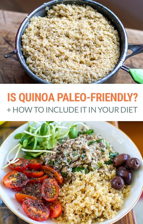 Is Quinoa Paleo Friendly? Learn about the pros and cons of adding quinoa to your diet and how to cook it. #quinoa #paleo #realfood Modified Paleo Diet, Quinoa Benefits, Cauliflower Couscous, Cook Quinoa, Human Nutrition, Paleo Lifestyle, Amaranth, How To Cook Quinoa, Eating Raw