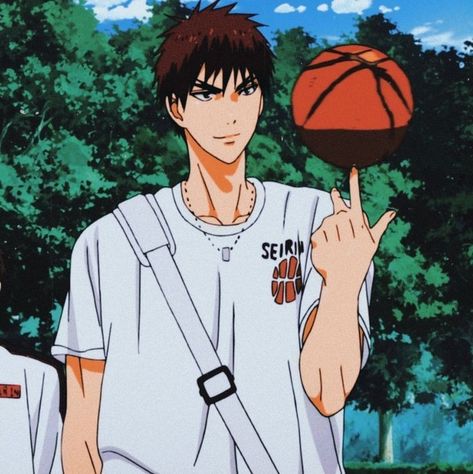 Kurokos Basketball Kagami, Taiga Kagami Icon, Korokoro Basketball, Kagami Taiga Icon, Kuroko No Basket Kagami, Anime Basket, Taiga Kagami, Kagami Kuroko, Kurokos Basketball