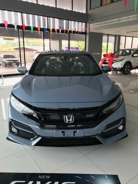 Honda Civic Rs 2022, Honda Civic Aesthetic Wallpaper, Grey Honda Civic, Honda Civic Aesthetic, Honda Civic Wallpaper, Honda Civic Rs, Grey Cars, Honda Civic Hatch, Best Cars For Teens