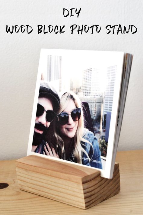 Diy Photo Stand Display Picture Holders, Diy Desk Photo Display, Wooden Block Picture Holder, Diy Wood Picture Holder, Wood Block Picture Holder Diy, Wooden Picture Holder, Wood Block Photo Holder, Wood Block Photo Holder Diy, Diy Photo Holder Stand