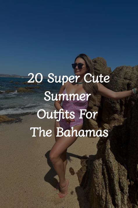 Get ready for hot Bahamian summers with our cute, simple outfit suggestions! Keep it casual and cool with our aesthetic fashion tips. Dive into style now - click for your ultimate Bahamas wardrobe guide! 🌞👙 Atlantis Bahamas Outfits, Outfits For The Bahamas, Bahamas Outfit Ideas, Bahamas Outfits, Bahamas Style, Bahamas Outfit, Island Culture, Outfit Suggestions, Black Swimsuit Top