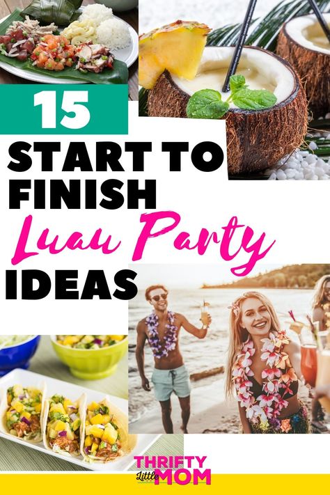 How To Dress For A Luau Party, Hawaiian Centerpieces, Adult Luau Party, Tropical Party Theme, Summer Luau Party, Flowers For Centerpieces, Luau Party Ideas, Bday Plans, Luau Party Favors