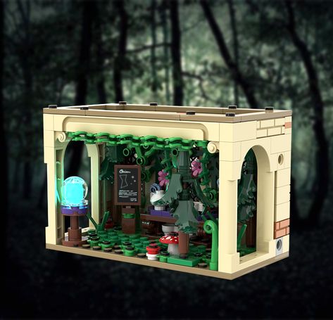 Divination Classroom, Harry Potter Bed, Lego Harry Potter Moc, Classroom Scene, Harry Potter Lego Sets, Lego Hogwarts, Lego Harry Potter, Movie Series, Lego Builds