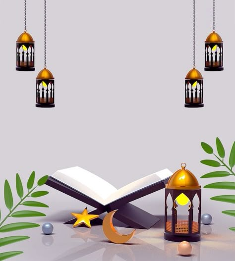 Photo Ramadan, Bon Ramadan, Wallpaper Ramadhan, Islamic Decoration, Islamic Lantern, Islamic Celebrations, 3d Karakter, Ramadan Poster, Certificate Background