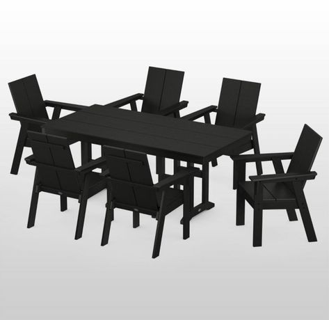 Moore 5pc POLYWOOD Dining Set - … curated on LTK Beautiful Patios, 7 Piece Dining Set, Large Dining Table, Patio Dining Table, Back Patio, Pool Patio, Outdoor Dining Set, Patio Set, Patio Dining