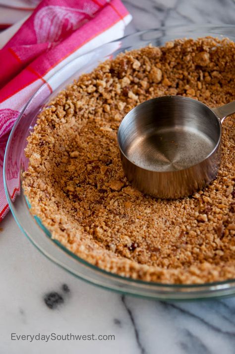 Graham Cracker Nut Crust, Graham Cracker Pecan Crust, Pecan Graham Cracker Crust, Graham Cracker Crust Cookies, Best Graham Cracker Crust, Pies With Graham Cracker Crust, Graham Cracker Pie Crust Recipe, Graham Cracker Crust Pie Recipes, Desserts Pie