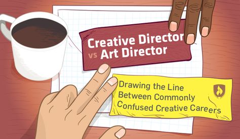 What’s the difference between a Creative Director and an Art Director? Learn more about the distinct roles & responsibilities of these creative careers! #design #artdirector #creativedirector Creative Director Career, Creative Director Aesthetic, Graphic Design Book Cover, Art Notes, Arts Management, Visual And Performing Arts, Graphic Design Books, Creative Careers, Design Books