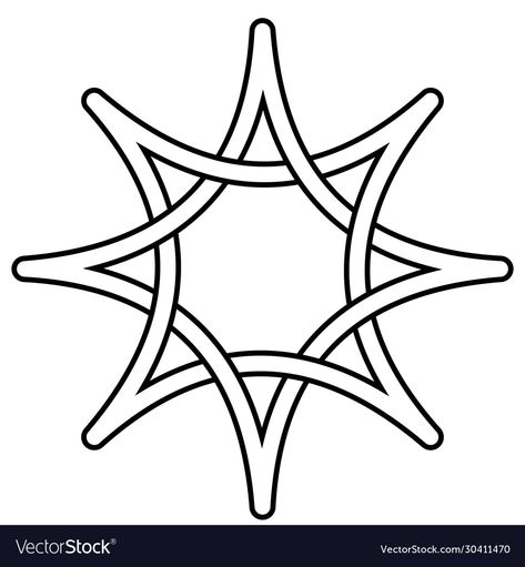 Star Symbol, Celtic Symbol, Symbol Of Hope, Celtic Symbols, Hope Symbol, Celtic Knot, Pictures To Draw, Adobe Illustrator, Vector Images