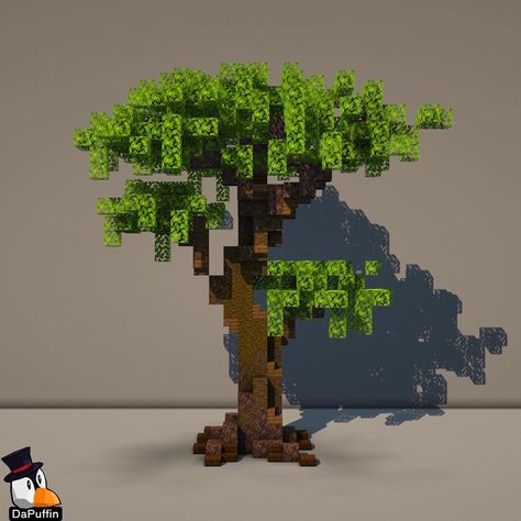 Minecraft Custom Jungle Tree, Custom Trees Minecraft, Minecraft Custom Trees, Minecraft Trees Design, Minecraft Landscaping, Minecraft Plants, Minecraft Garden Ideas, Minecraft Tree, Minecraft Garden