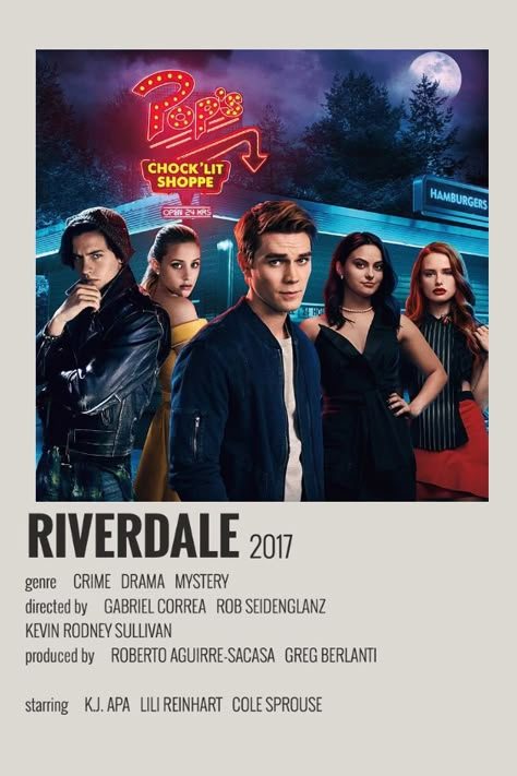 Riverdale Movie, Riverdale Poster, Archie Comics Characters, Film Polaroid, Film Netflix, Posters Minimalist, Polaroid Posters, Iconic Movie Posters, Movie Card