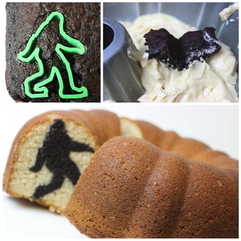 Diy Bigfoot, Cake Collage, Mountain Cake, Cakes And Desserts, Bundt Cakes Recipes, Savoury Cake, Cake Tutorial, Cookie Cake, Bundt Cake