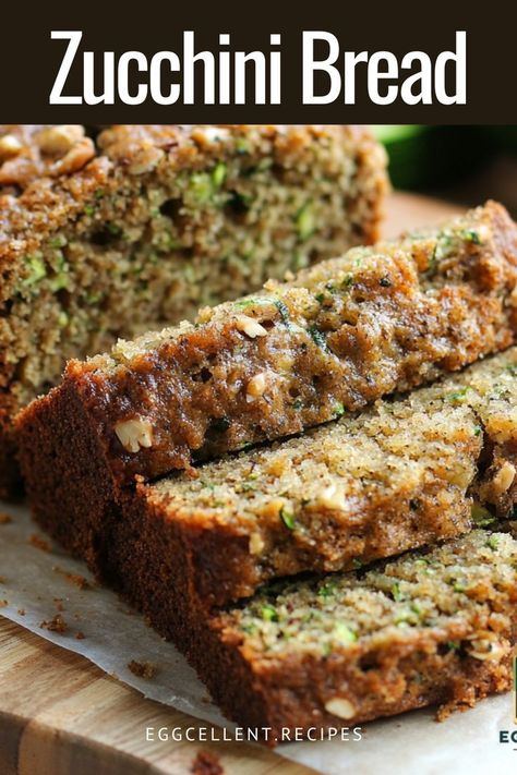 If you are craving a delicious and moist treat, this Zucchini Bread recipe is the perfect choice. #Zucchini Bread recipe #Zucchini Bread healthy #zucchini bread recipes moist easy #zucchini bread muffins #zucchini bread muffins recipes #zucchini bread muffins healthy #zucchini bread muffins easy #zucchini bread muffins gluten free #zucchini bread recipes healthy #zucchini bread gluten free #zucchini bread gluten free easy #zucchini bread vegan Zucchini Bread Recipe Gluten Free, Homemade Zucchini Bread Recipes, Mom's Zucchini Bread, Snacks With Zucchini, Zucchini Loaf Healthy, Gluten Free Zucchini Bread Muffins, Zucchini Bread Without Eggs, Healthier Zucchini Bread, The Best Zucchini Bread Ever