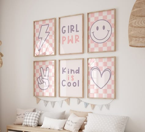 Girls Bedroom Wall Decor, Girls Room Wall Decor, Girls Wall Decor, Girl Room Art, Girl Bedroom Walls, Girls Room Wall Art, Budget Friendly Decor, Girls Wall Art, Toddler Rooms