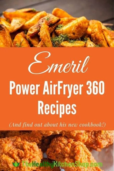 Emeril Lagasse Air Fryer 360 Recipes Chicken, Emerald Lagasse French Door Airfryer 360 Recipes, Air Fryer 360 Recipes, Low Fat Air Fryer Recipes, Emeril Air Fryer, Power Air Fryer Recipes, Emeril Recipes, Emeril Lagasse Recipes, Frying Recipes