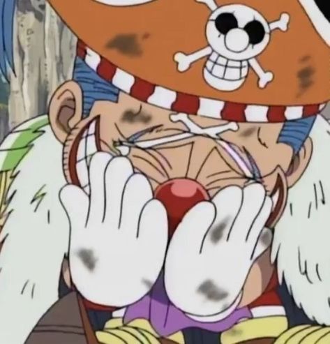 one piece buggy Buggy Pfp, Buggy The Clown Icon, One Piece Buggy, Buggy One Piece, Clowns Funny, One Piece Meme, Hxh Characters, One Piece Crew, The Pirate King