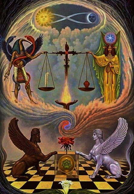 Foundations of Modern Witchcraft: Hermetic Cosmology | Heron Michelle Hermetic Art, Corpus Hermeticum, Alchemical Art, Spiritual Alchemy, Occult Knowledge, Ancient Astronaut Theory, Metaphysical Art, Alchemy Art, Ancient Astronaut