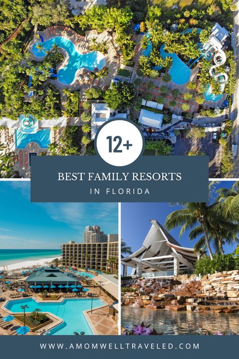 Best Florida Beaches Families, Best Florida Beach Resorts, Best Resorts In Florida, Best Resorts For Kids, Family Resorts In Florida, Pelican Grand Beach Resort, Usa Vacation Destinations, Resorts In Florida, Hawks Cay Resort