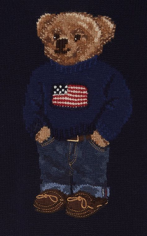 Polo Ralph Lauren Wallpaper, Raph Lauren, Polo Bear Ralph Lauren, Ralph Lauren Fashion, American Sweater, Ralph Laurent, Teddy Bear Wallpaper, Arte Grunge, Vintage Poster Design