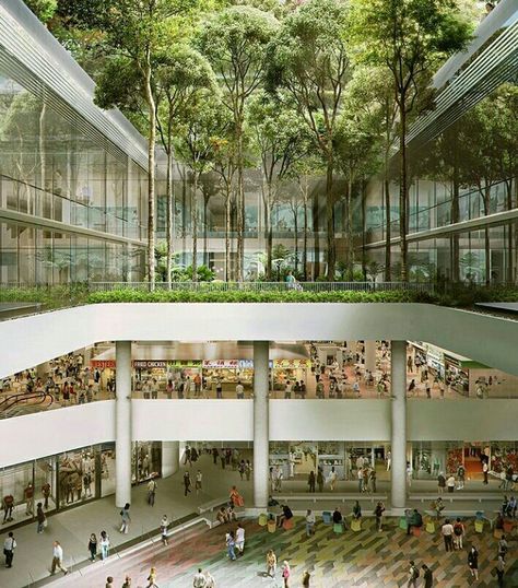 Assisted Living Architecture, Kampung Admiralty, Woha Architects, Public Facilities, Shopping Mall Design, Innovation Architecture, Aging Population, Mall Design, Mix Use Building