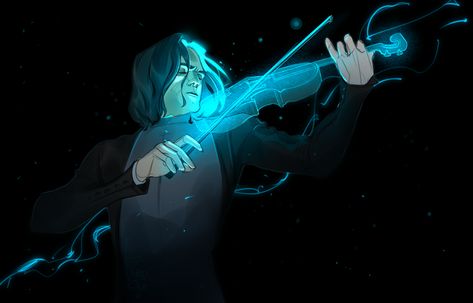 (2) KaySD (@KaySD999) / Twitter Magic Violin, Severus Snape, Pretty Cool, Violin, Hogwarts, Harry Potter, Darth Vader, Sketch, Concert