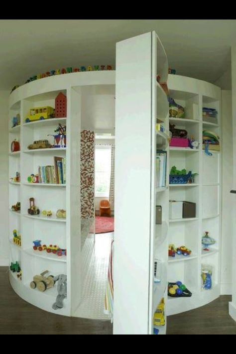 I would put the 'bookshelf' or whatever it is in a playroom and pit toys in it and one of my future kids (most likely the oldest) will have the room Gömda Rum, Dold Dörr, Skjulte Rum, Secret Passages, Hidden Rooms, Secret Rooms, Awesome Bedrooms, Reading Room, Dream Rooms