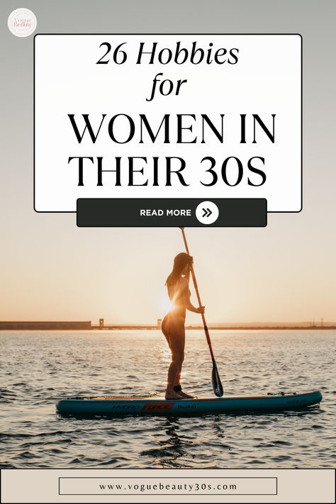 "Revitalize your leisure time with these 26 unique hobbies tailored for women in their 30s! 🌸 From empowering fitness pursuits to creative outlets, discover the perfect hobby to add joy and fulfillment to your life. Embrace the adventure! #HobbiesForWomen #30sLife #DiscoverYourPassion" Hobbies For Women In Their 30s, Unique Hobbies, 35 Year Old Woman, Women In Their 30s, Women Advice, Hobbies For Women, Adventurous Women, Hobbies To Try, Age 30