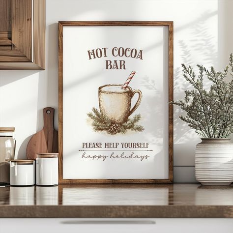 Christmas coffee bar ideas