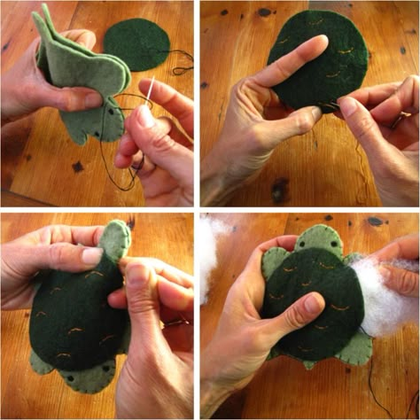 "wool felt diy animals" Felt Turtle, Felt Animal Pattern, Felt Animal Patterns, Felt Animal, Felt Patterns, Felt Diy, Felt Dolls, Felt Toys, Felt Fabric