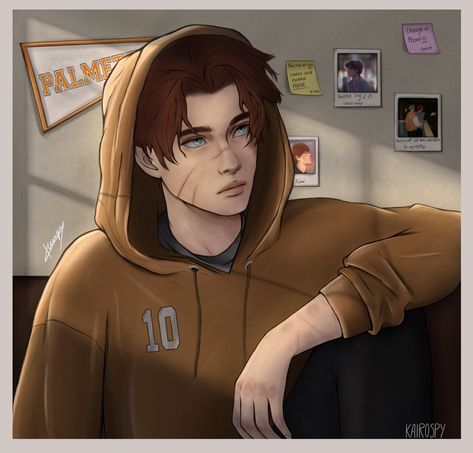 Neil Josten Fanart, Fake Identity, Neil Josten, Raven King, Fox Games, Cartoon Books, Kings Man, Haikyuu Manga, Book Tv