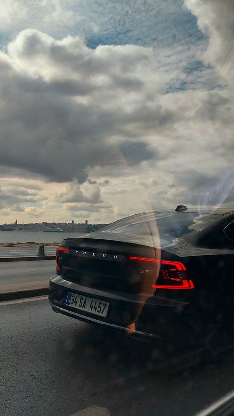 Volvo S90 Wallpaper, Volvo Aesthetic, Genuinely Happy, 5 Year Plan, Volvo S90, View Landscape, Volvo Cars, Land Scape, Graphic Poster