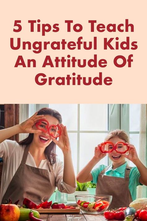 If you're a parent who has ever thought, "My child is ungrateful! How do I raise a grateful child?" then you need these 5 tips to teach your children how to have an attitude of gratitude, especially during the holidays. Teaching Gratitude To Kids, Ungrateful Children, Teaching Kids Gratitude, Teaching Gratitude, Ungrateful Kids, Bible Trivia, Kid Logic, Difficult Children, An Attitude Of Gratitude