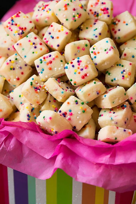 So I've never done this before, shared a recipe then 8 months later shared the same recipe. The reason behind it - you really need to try these so if you m Shortbread Bites Recipes, Cookies Funfetti, Shortbread Bites, Weight Watcher Desserts, Buttery Shortbread, Recipes Cookies, Youtube Search, Cooking Classy, Think Food