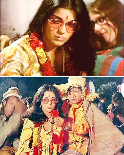 Zeenat Aman (Hare Krishna Hare Rama - Dum Maaro Dum…): #Tips #Weddingplz #Wedding #Bride #Groom #love #Fashion #IndianWedding  #Beautiful #Style Bollywood 70s Theme Party, Bollywood Theme Party Outfit For Couples, Bollywood Couple Costume, Bolly Wood Theme Party Dresses, Retro Style Outfits Indian, Desi Halloween Costume, Bollywood Theme Party Ideas, Bollywood Retro Outfits, Bollywood Halloween Costume