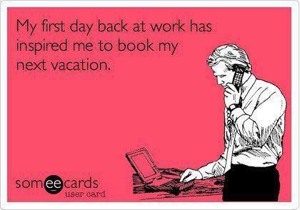 This is what I will be saying when I come back from my Delta Vacation! #HappinlyEverAfter #DeltaVacations Work After Vacation, Back To Work After Vacation, Back At Work, Workplace Humor, Vacation Humor, Vacation Quotes, Work Memes, E Cards, E Card