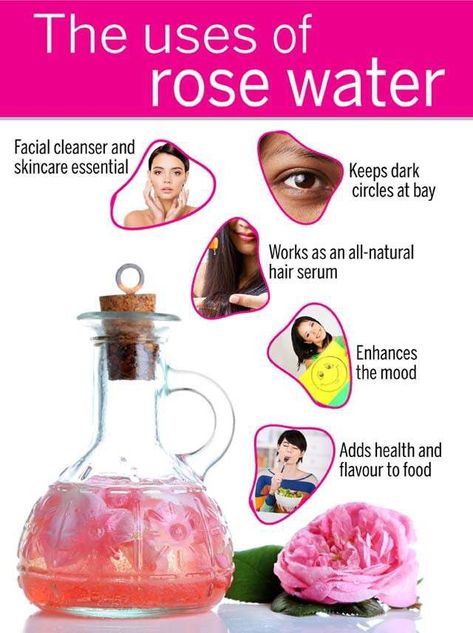 Uses Of Rose Water, Uses For Rose Water, Natural Hair Serum, Remove Dark Circles, Dark Circles Under Eyes, Skin Toner, Prevent Acne, Daily Skin Care Routine, Sweet Fragrances