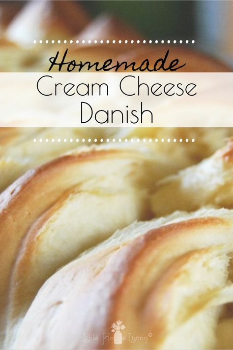 Cream Cheese Danish From Scratch, Homemade Cream Cheese Danish, Cheese Danish Recipe From Scratch, Danish Recipe From Scratch, Cream Cheese Danish Recipe, Cheese Danish Recipe, Danish Recipe, Homemade Cream Cheese, Cheesecake Oreo