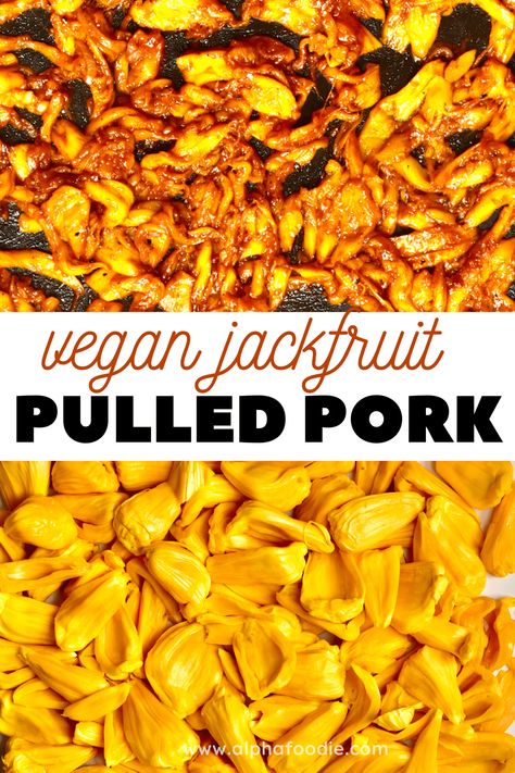 Fresh Jackfruit Recipes, Jackfruit Recipe, Ripe Jackfruit, Bbq Pulled Jackfruit, Raw Jackfruit, Jackfruit Pulled Pork, Pulled Jackfruit, Vegan Bbq Recipes, Vegan Pulled Pork