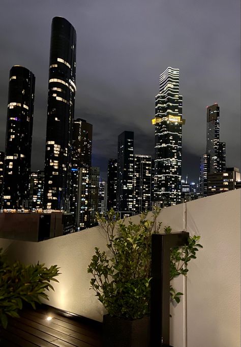 Apartment View Night, City Aesthetics, Melbourne Apartment, Apartment View, Willis Tower, After Dark, Aesthetic Pictures, Melbourne, Affirmations