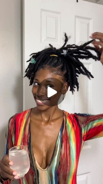 LocNationTM on Instagram: "Tap the link in bio to learn how to make money online with LocNationTM. • • • @locdwithty  • Try this quick and easy style when you have no retwist but still want to show out! 🤌🏾😘   #thicklocs #starterlocs #locdin #locnation #locs #locsonwomen #womenwithlocs  #healthylocs #mylocjourney #locjourney #locs4life #starterlocstyles #curlylocs #locstyles #locstylesforwomen #loccommunity #locdbeauty #locdqueen #naturalhaircommunity #blackcontentcreator#locs #locqueen #locjourney #womenwithlocs #locdnotbound#locinspiration #loclivin #loccommunity #locstyles #loclove #locdlife" Locs With Hats Women, Locs Real Hair, No Retwist Loc Styles For Women Short, Loc Styles Half Up Half Down, Loc Styles No Retwist, Wicks Locs, No Retwist Loc Styles, 50 Locs, Starter Locs