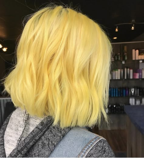 Yellow Hair Color, Pulp Riot Hair Color, Pulp Riot Hair, Pulp Riot, Funky Hairstyles, Hair Shades, Yellow Hair, Dye My Hair, Hair Inspiration Color